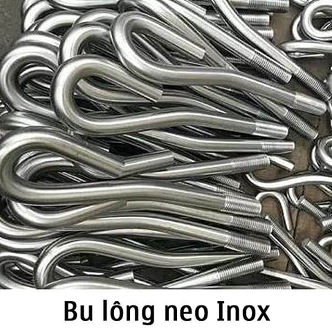 Bu Lông Neo Móng Vật Liệu Thép Inox 316 Bu lông neo móng vật liệu thép Inox 316