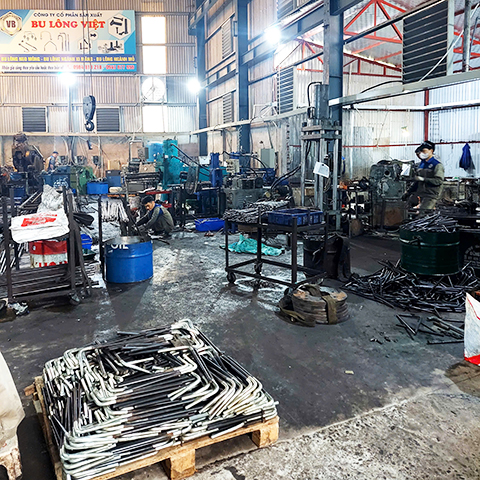 Bu Lông Neo Móng Vật Liệu Thép Inox 316 Xưởng sản xuất bulong neo móng Bu Lông Việt