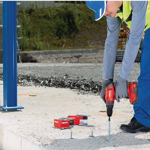 Hóa Chất Ống Nhộng Hilti HVU2 M16 thi công bu lông hóa chất